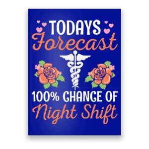 Nursing Appreciation Quote Night Shift Nurse Gift Poster