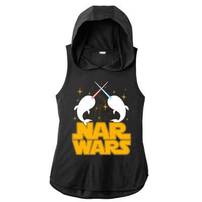 Nar Wars Ladies PosiCharge Tri-Blend Wicking Draft Hoodie Tank