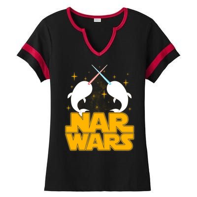 Nar Wars Ladies Halftime Notch Neck Tee