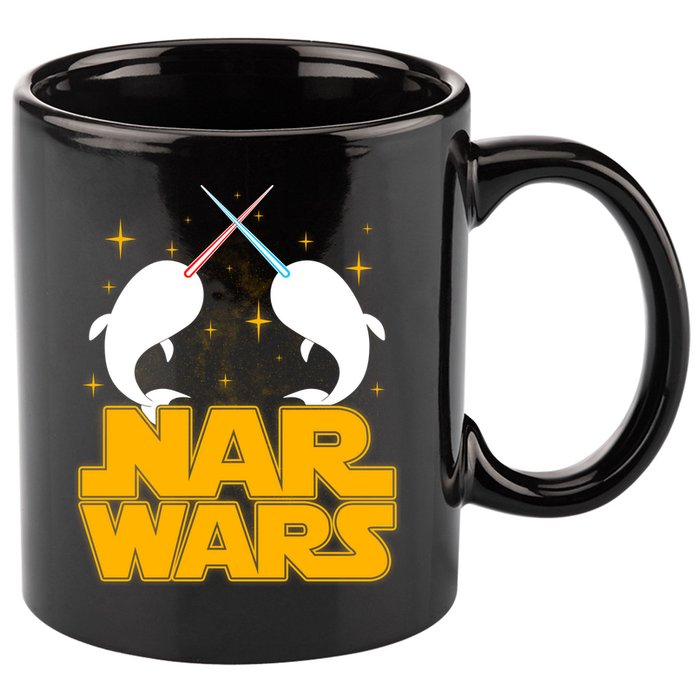 Nar Wars 11oz C Handle Ceramic Mug