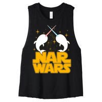 Nar Wars Women's Racerback Cropped Tank