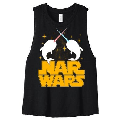 Nar Wars Women's Racerback Cropped Tank