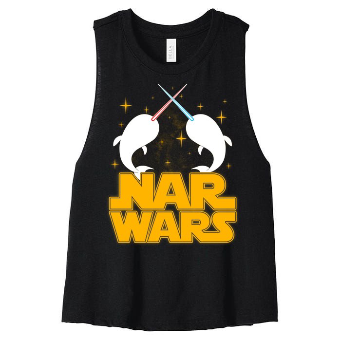 Nar Wars Women's Racerback Cropped Tank