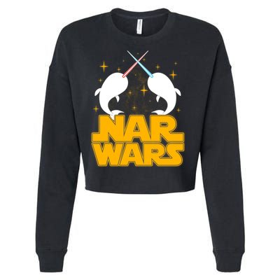 Nar Wars Cropped Pullover Crew