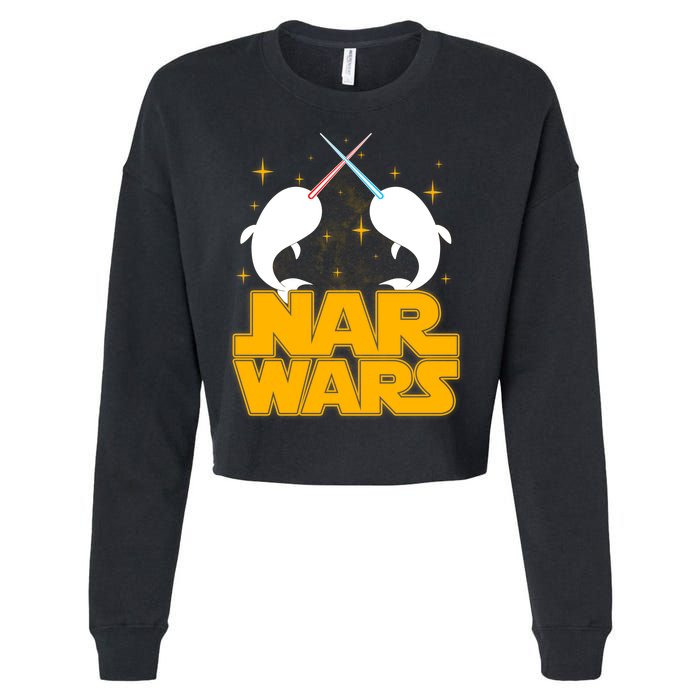 Nar Wars Cropped Pullover Crew