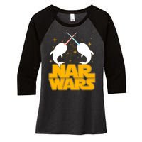 Nar Wars Women's Tri-Blend 3/4-Sleeve Raglan Shirt