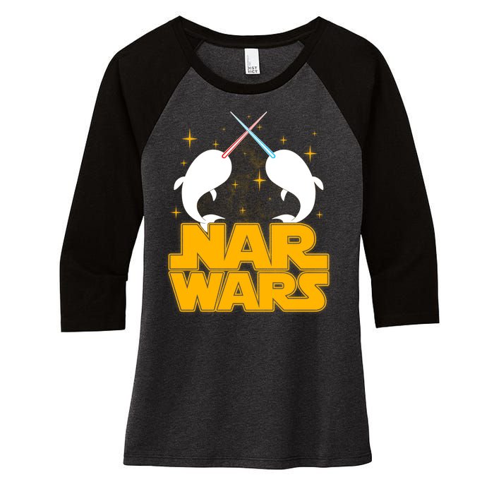 Nar Wars Women's Tri-Blend 3/4-Sleeve Raglan Shirt