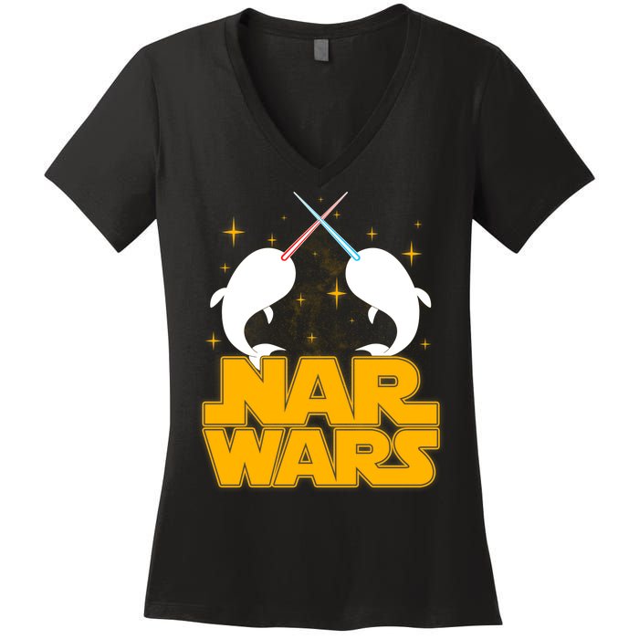 Nar Wars Women's V-Neck T-Shirt