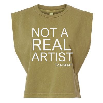 Not A Real Artist Ai Evangelist Garment-Dyed Women's Muscle Tee