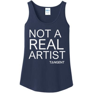 Not A Real Artist Ai Evangelist Ladies Essential Tank