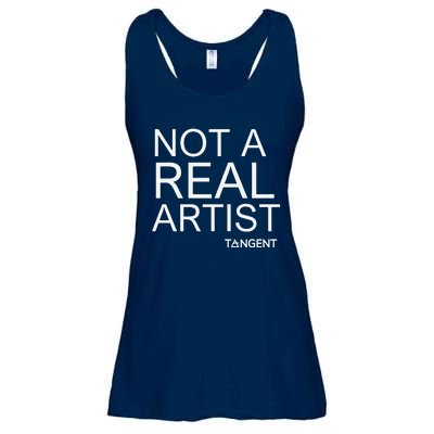 Not A Real Artist Ai Evangelist Ladies Essential Flowy Tank