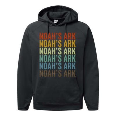 NoahS Ark Retro Performance Fleece Hoodie