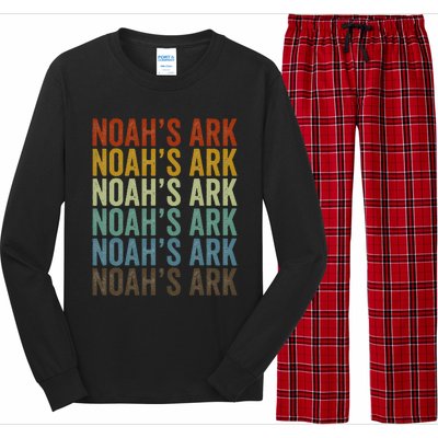 NoahS Ark Retro Long Sleeve Pajama Set