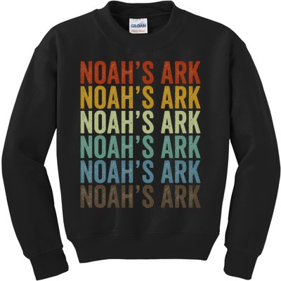 NoahS Ark Retro Kids Sweatshirt