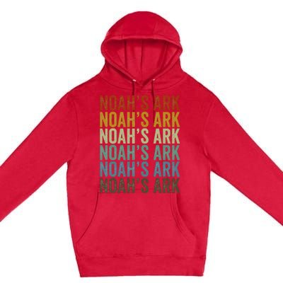 NoahS Ark Retro Premium Pullover Hoodie