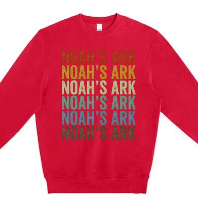 NoahS Ark Retro Premium Crewneck Sweatshirt