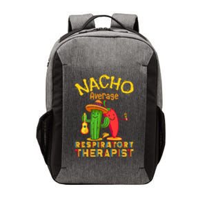 Nacho Average Respiratory Therapist RT Asthma Cinco De Mayo Vector Backpack