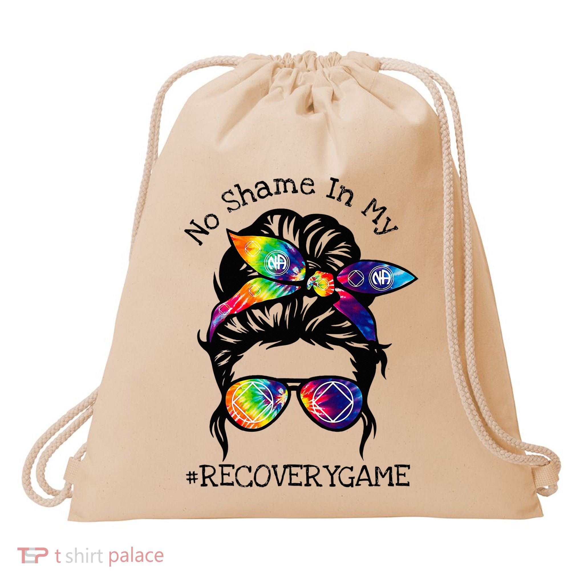 Narcotics Anonymous Sobriety Gifts Aa Na Drawstring Bag