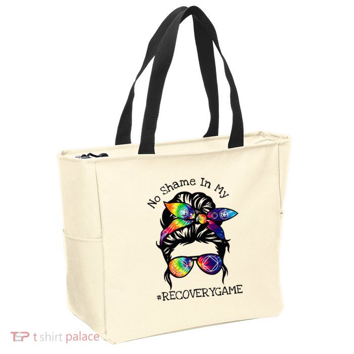 Narcotics Anonymous Sobriety Gifts Aa Na Zip Tote Bag