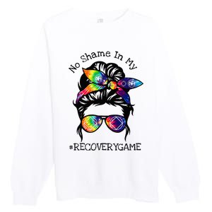 Narcotics Anonymous Sobriety Gifts Aa Na Premium Crewneck Sweatshirt