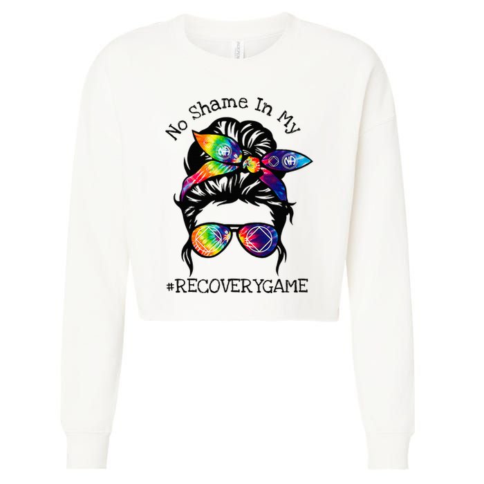Narcotics Anonymous Sobriety Gifts Aa Na Cropped Pullover Crew
