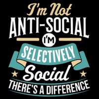 Not Antisocial, Sarcastic Humor, Sarcasm City Backpack