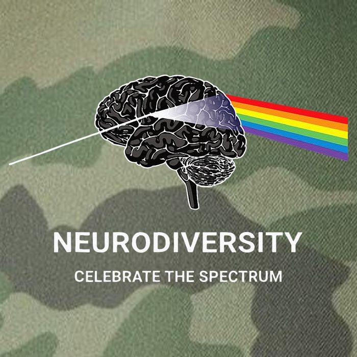 Neurodiversity Autism Spectrum ASD ADHD Rainbow Brain Legacy Tie Dye Trucker Hat