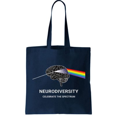 Neurodiversity Autism Spectrum ASD ADHD Rainbow Brain Bag