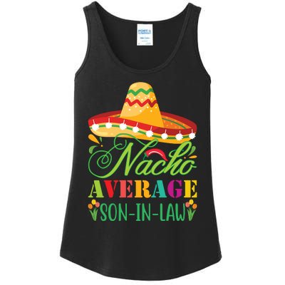 Nacho Average Son In Law Ladies Essential Tank