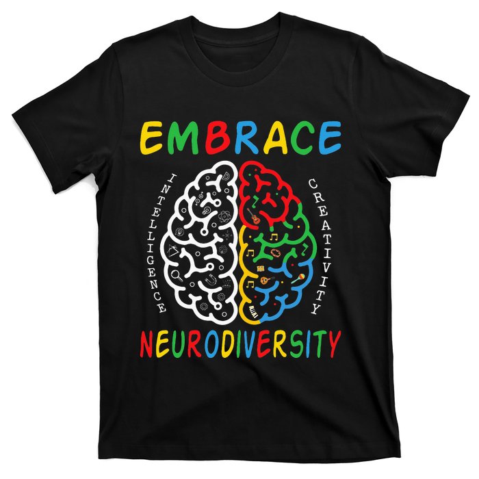 Neurodiversity Autism Spectrum ASD ADHD T-Shirt