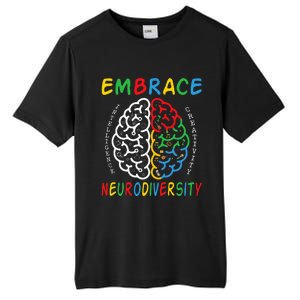 Neurodiversity Autism Spectrum ASD ADHD Tall Fusion ChromaSoft Performance T-Shirt