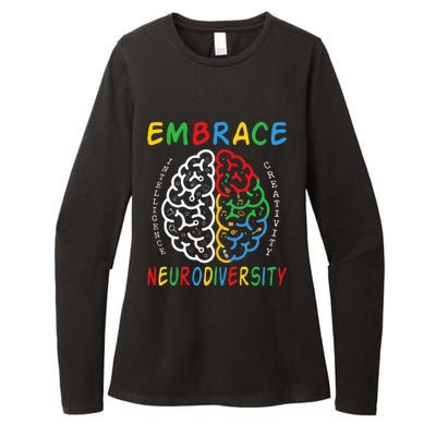 Neurodiversity Autism Spectrum ASD ADHD Womens CVC Long Sleeve Shirt