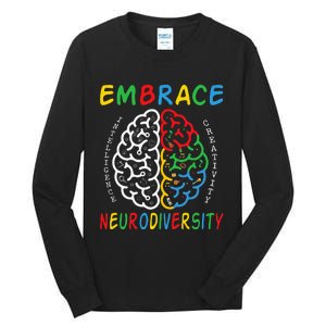 Neurodiversity Autism Spectrum ASD ADHD Tall Long Sleeve T-Shirt