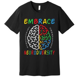 Neurodiversity Autism Spectrum ASD ADHD Premium T-Shirt