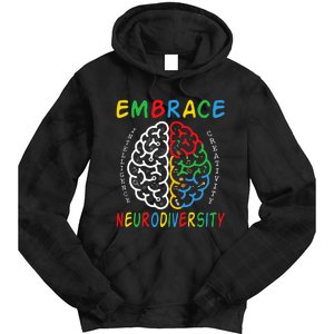 Neurodiversity Autism Spectrum ASD ADHD Tie Dye Hoodie