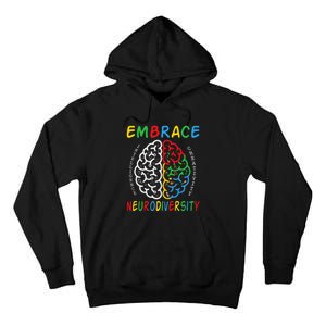 Neurodiversity Autism Spectrum ASD ADHD Tall Hoodie