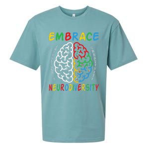 Neurodiversity Autism Spectrum ASD ADHD Sueded Cloud Jersey T-Shirt