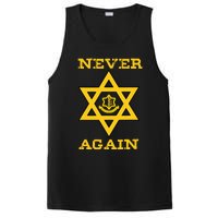 Never Again Support Israel Jewish Star Of David Idf Logo PosiCharge Competitor Tank