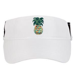 Not A Swinger I Just Like Pineapples Adult Drive Performance Visor