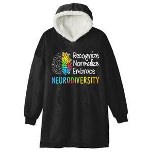 Neurodiversity Autism Spectrum Asd Adhd Hooded Wearable Blanket