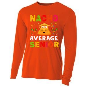 Nacho Average Senior Class Of 2024 Mexican Seniors School Cooling Performance Long Sleeve Crew