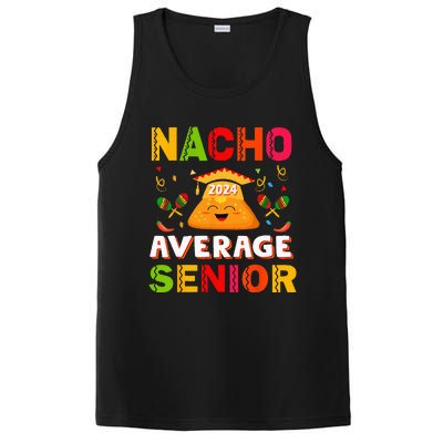 Nacho Average Senior Class Of 2024 Mexican Seniors School PosiCharge Competitor Tank