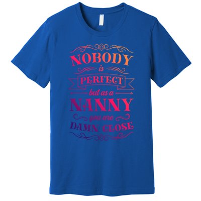 Nanny Aupair Sitter Gift Premium T-Shirt