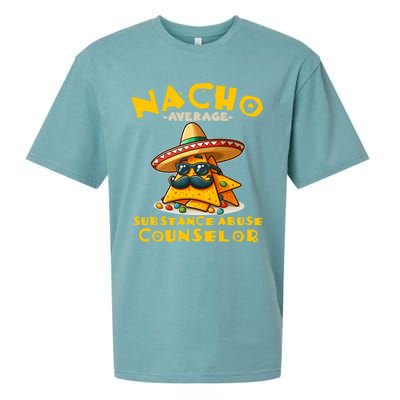 Nacho Average Substance Abuse Counselor Funny Mexican Fiesta Great Gift Sueded Cloud Jersey T-Shirt