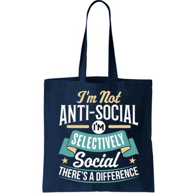 Not Antisocial, Sarcastic Humor, Sarcasm Bag