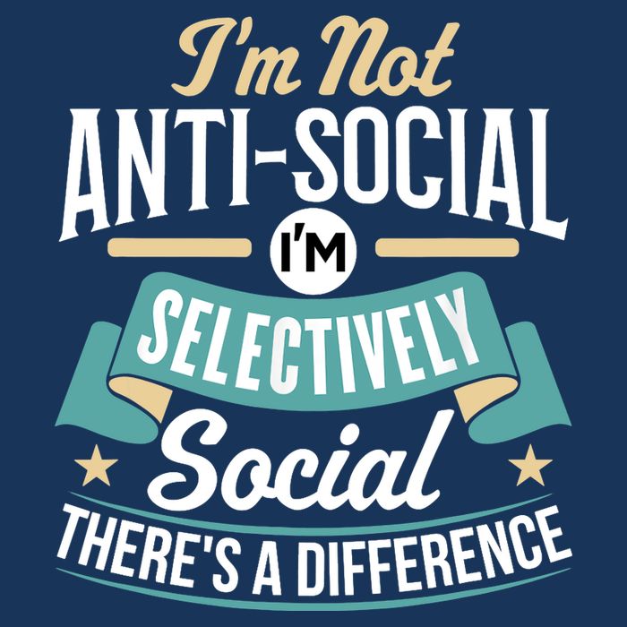 Not Antisocial, Sarcastic Humor, Sarcasm Golf Towel