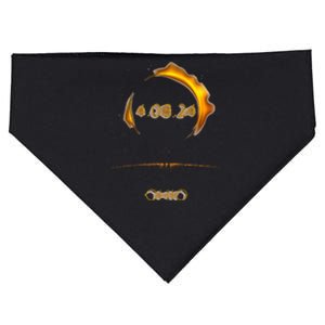 North America Solar Eclipse - 4.08.24 OHIO Souvenir USA-Made Doggie Bandana