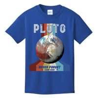 Nerdy Astronomy Space Science Vintage Never Forget Pluto Gift Kids T-Shirt