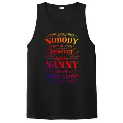 Nanny Aupair Sitter Gift PosiCharge Competitor Tank