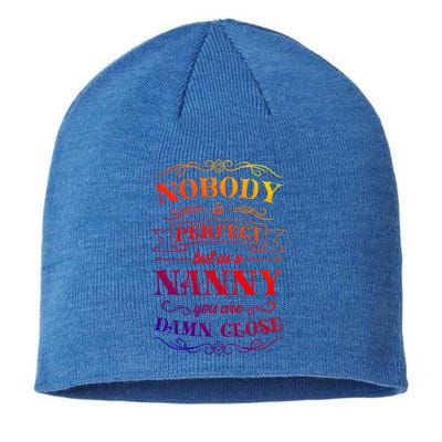 Nanny Aupair Sitter Gift Sustainable Beanie